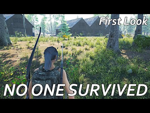 No One Survived | First Look at this new survival game