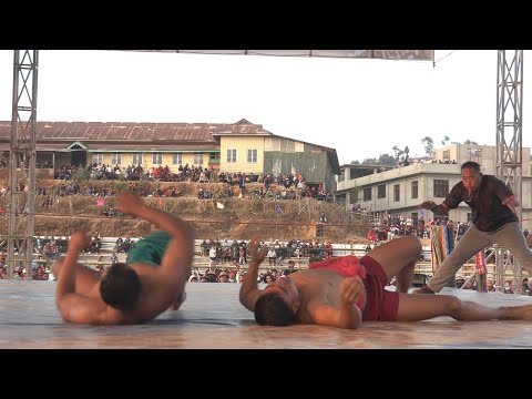 Venuto Nyekha all bouts at Chozuba Area Wrestling Championship 2024