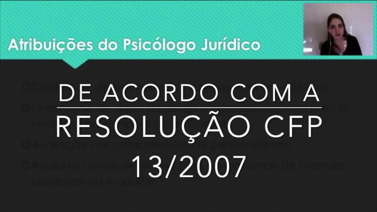 Intro Psicologia Jurídica: Definição e Atribuições