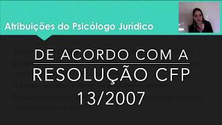 Intro Psicologia Jurídica: Definição e Atribuições