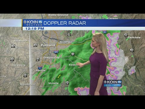 Noon Tuesday Forecast KOIN 6 News January 9, 2018