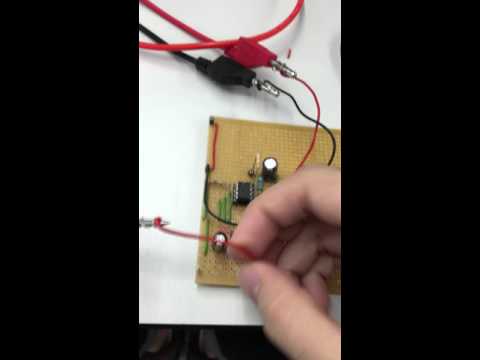 Power supply using LM2574 and TC7660 (24V regulated down to 12V and -12V)