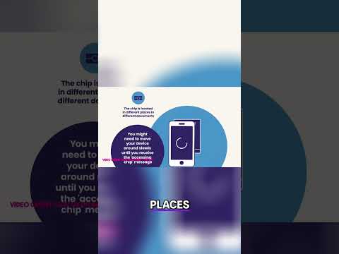 HOW TO SCAN THE CHIP IN YOUR PASSPORT OR BRP FOR YOUR EVISA APPLICATION