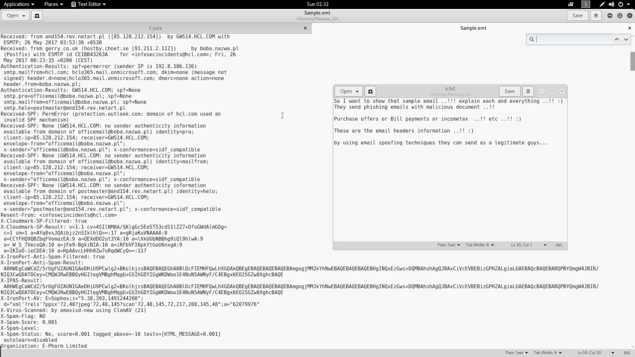 Malicious PPT Document Malware Analysis