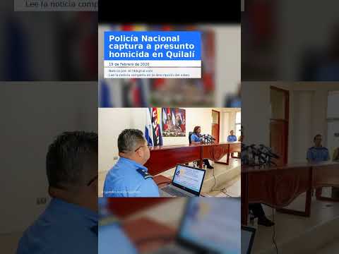 Policía Nacional captura a presunto homicida en Quilalí