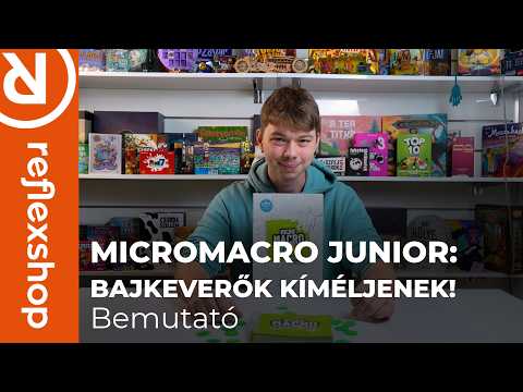 MicroMacro Junior: Bajkeverők kíméljenek! | Bemutató - reflexshop