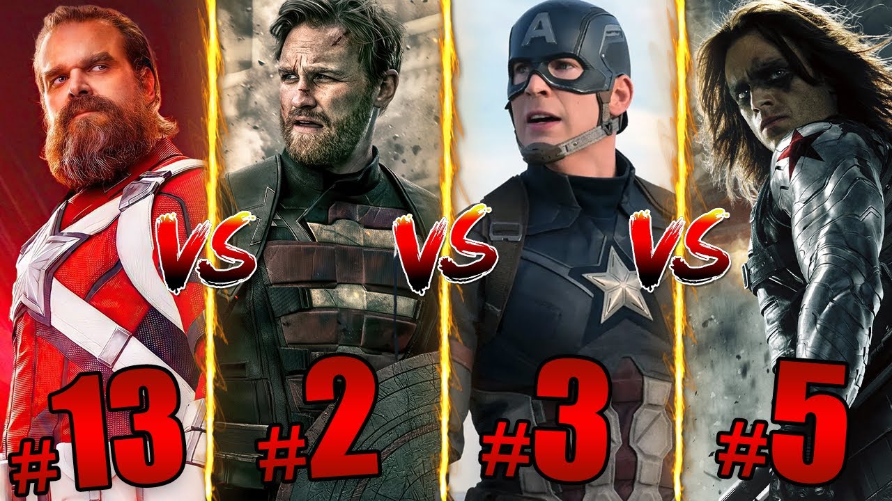 Who's Really the Best Super Soldier in the MCU? | Ranking Super Soldiers From Weakest to Strongest!