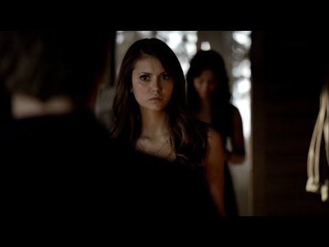 TVD 5x6 - Elena gets trapped in the cabin with Stefan and Qetsiyah | HD