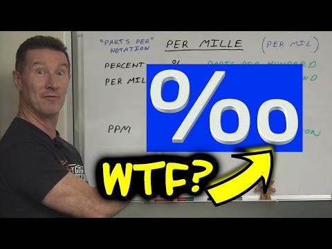 EEVblog #1300 - "Parts Per" Notation EXPLAINED