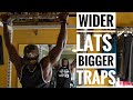 How To Get Wider Lats & Bigger Traps!!!