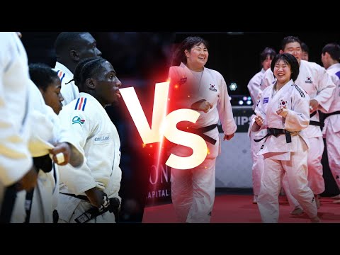 🔴Korea vs France | Quarter Final 4-3 🏆| 💥Judo World Champion Mixed Team 2025💥