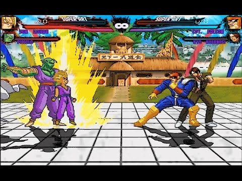 Mugen : SonGohan & Piccolo Vs Captain Falcon & Kyo Kusanagi (Request)