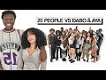 20 WOMEN VS 2 COMEDIANS DABO AYA