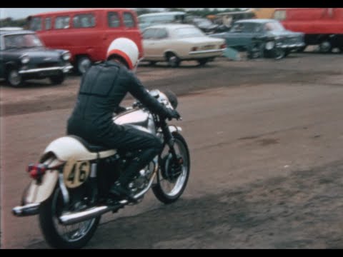 Mike Redfern Triumph Daytona at Croft in 1970