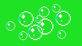 Download lagu Minecraft Bubbles Floating Green Screen Chroma Key Footage | JasperBale mp3