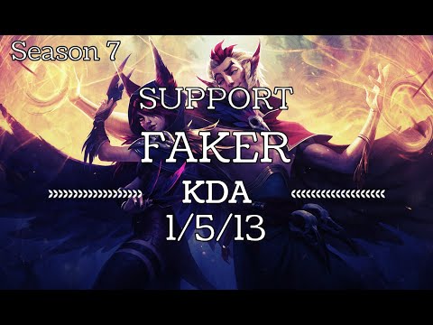 Faker - Rakan vs Galio - KR - Gameplay Highlight 7.19