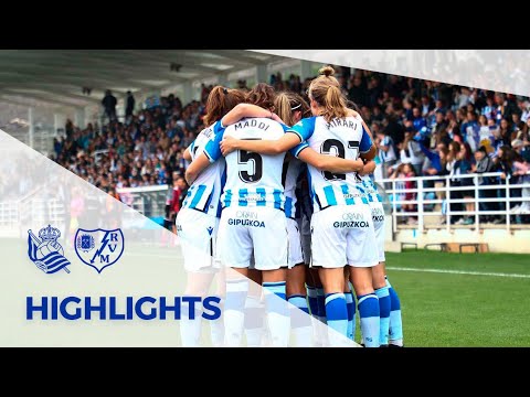 HIGHLIGHTS | Real Sociedad 4 - 0 Rayo Vallecano | Primera División Femenina