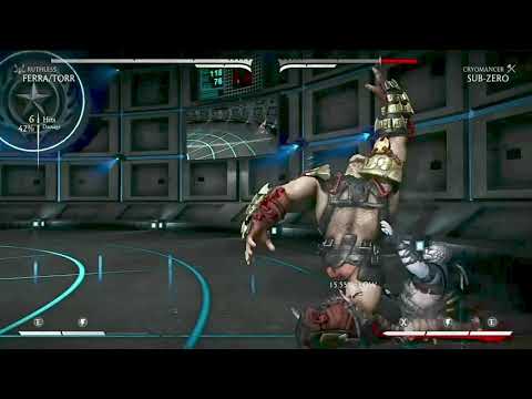 MKX | Ruthless Ferra Torr | 1-Bar 100% Set-Up Combo