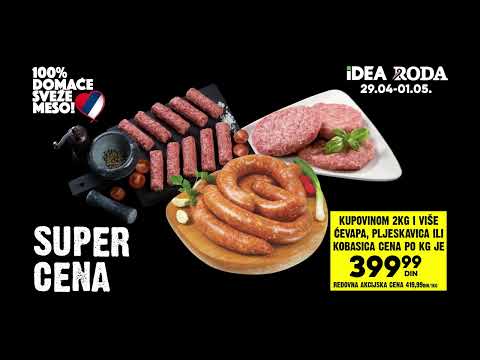 IDEA | Nedeljna ponuda 29.04 -01.05.2022.