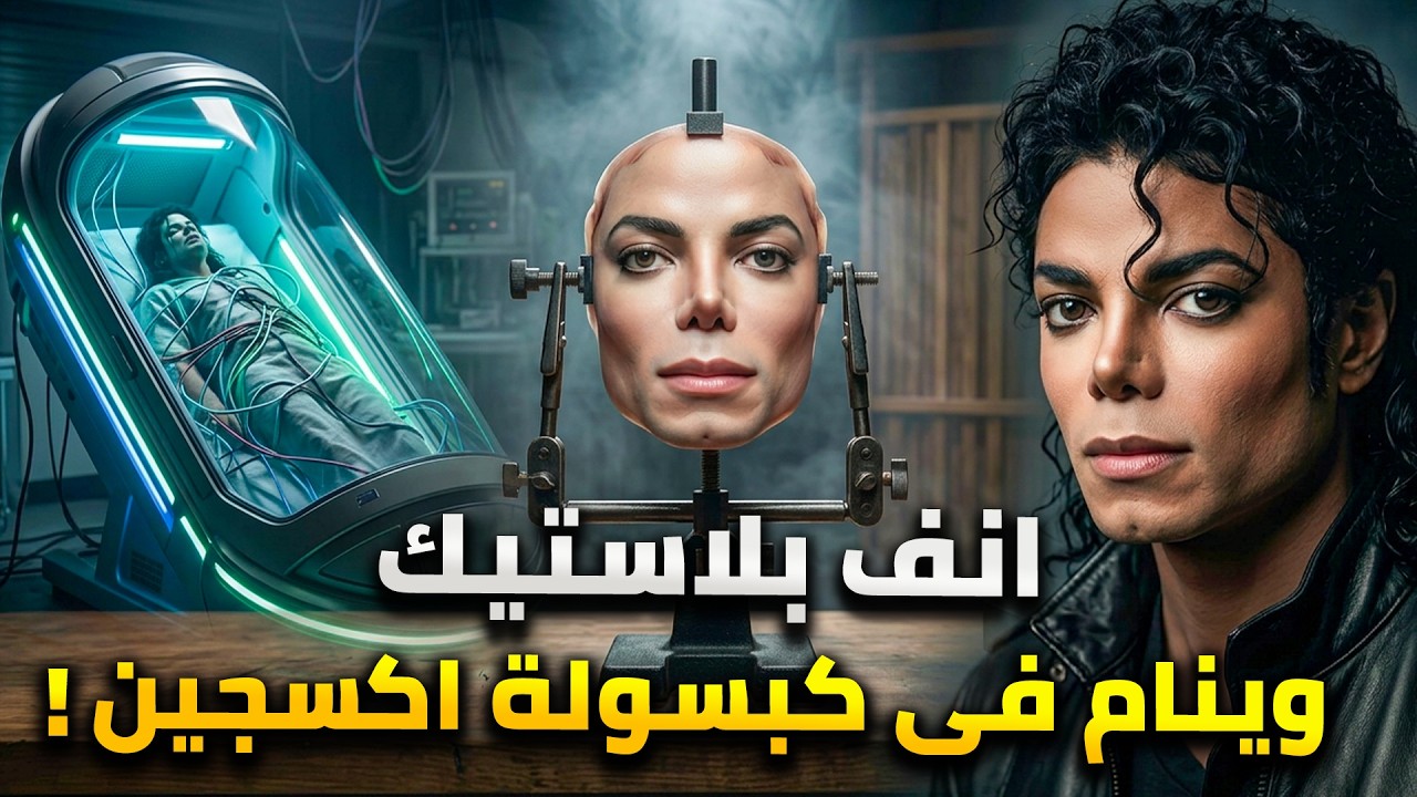 اغرب اسرار مايكل جاكسون .. أنف من البلاستيك و نوم فى كبسولة وصديق ليس من البشر
