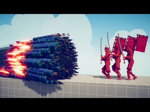 3x SHOGUNS vs EVERY GOD - Totally Accurate Battle Simulator TABS