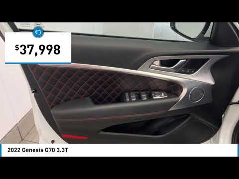 2022 Genesis G70 81011