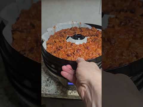 Dehydrating chili for backpacking and camping 🏕