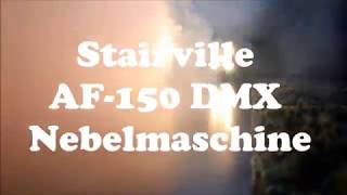 Video thumbnail for Test Video : Stairville AF-150 DMX Nebelmaschine [Thomann] by F3lix