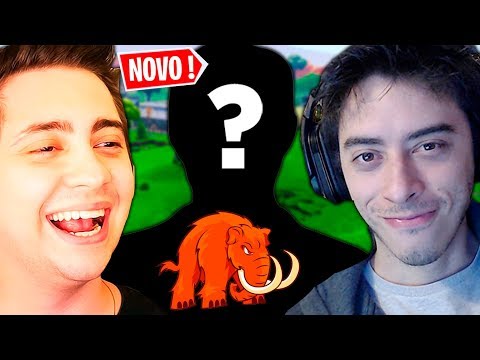 JOGAMOS COM UM DESCONHECIDO NA SQUAD Ft. ALANZOKA e PATRIOTA - Fortnite