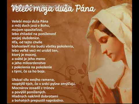 Magnificat-Velebí moja duša Pána
