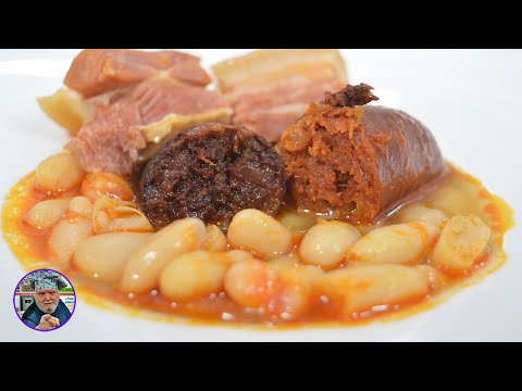 Como hacer FABADA ASTURIANA - fabes asturianas - fabada asturiana receta auténtica - Javier Romero