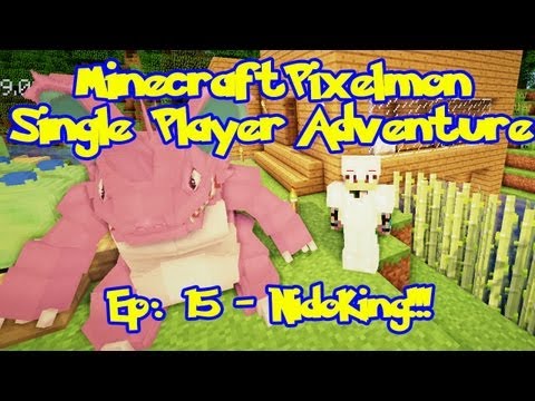 Pixelmon! Minecraft Pokemon Adventure: Episode 15, Nidoking!!!