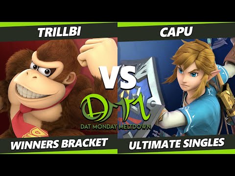 DAT Monday Meltdown 225 - Trillbi (Donkey Kong, Roy) Vs. CAPU (Link, Sephiroth) SSBU Ultimate