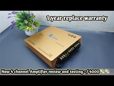 New Autostar-9300watt bouget 4 channel amplifier full detailed Review & Testing
