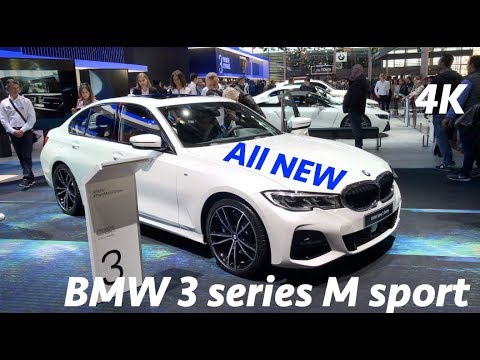 BMW 3 series 2019 (M sport package) first quick review in 4K - better than Audi A4