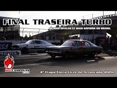 Final TT 4ª Etapa Força Livre de Arrancada 402m  - Jader vs Celso