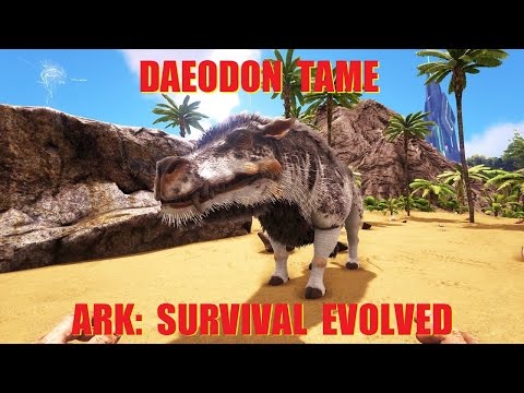ARK: Survival Evolved | Daeodon Tame.