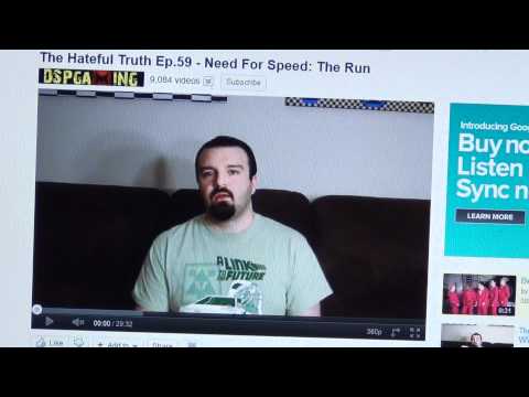 OnlineVideoGames DSPGaming The Hateful Truth Episode 59 NFS The Run Response Commentary Review