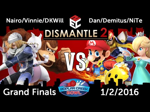 Dismantle 2 (3v3 VIP): Will/Nairo/Vinnie vs. Dan/Demitus/NiTe - GF