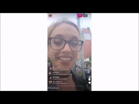 05-28-17 Kat Timpf in Cellphone Video - Walking to Big Gay Ice Cream