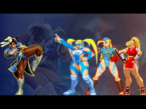 Chun-Li vs Cammy Team (Insane AI) | Street Fighter IV