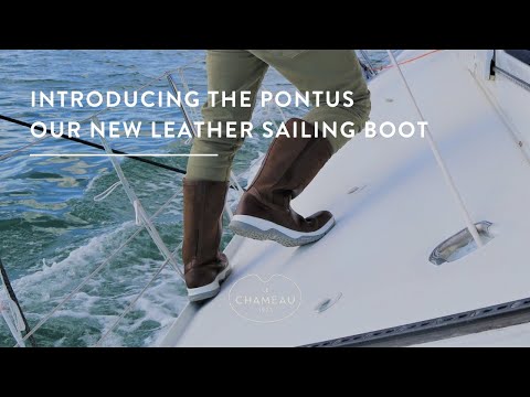 INTRODUCING THE PONTUS - A Leather Sailing Boot Tested and Approved By Professionals | Le Chameau