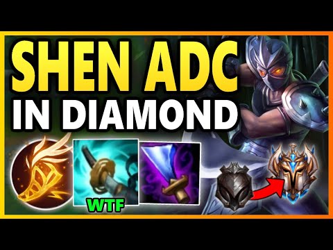 I GOT AUTOFILLED SO I HAD TO PLAY SHEN ADC! THIS COMEBACK WAS CRAZY | Unranked to Challenger EP 44