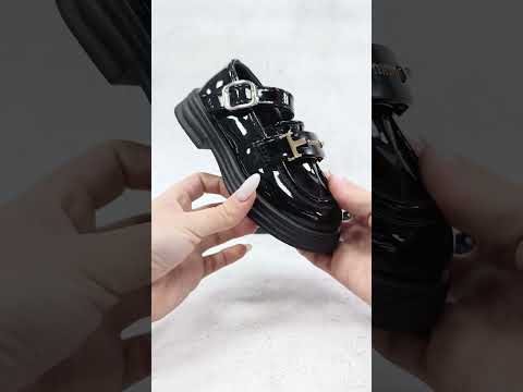 Туфли для девочки на лепучке нарядные стелька кожаная с супинатором Размеры 26-30 - фото 1 - id-p2905894442