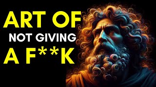 The Art of Not Caring 7 Ways To Live A Happy Life | Stoicism | Stoic