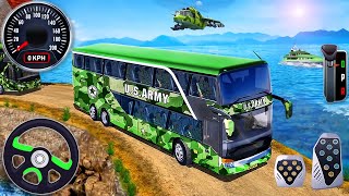 Army Soldier Bus Driving Simulator - Offroad US Tr