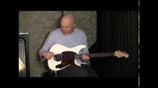 Video thumbnail for Fender Sergio Vallin Signature Guitar Demo by TJontheRoad
