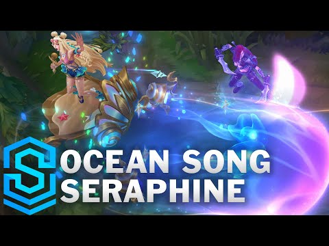 Ocean Song Seraphine Skin Spotlight - Pre-Release - League of Legends
