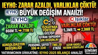 IEYHO 2025 Finansal Analiz: Konsolidasyon Değişimi ve Bilançonun Geleceği