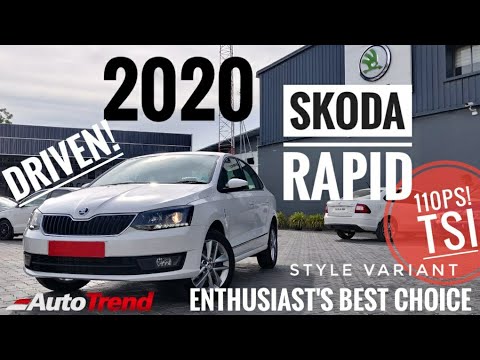 2020 SKODA Rapid 1.0 TSI - Drive Review | Top Spec Style Variant | AutoTrend !!